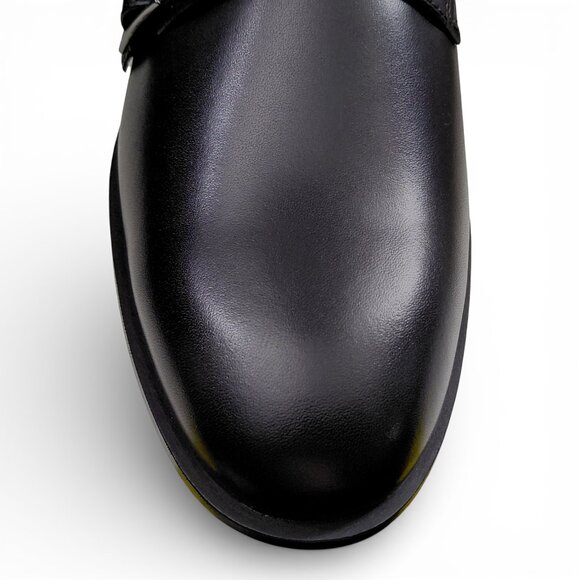 Hugo Boss Black Leather Double-Monk Men Shoes Size 11 US 0216 main image 14
